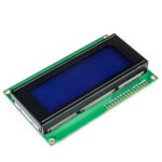 20×4 Character Blue LCD Display Module with I2C Backpack