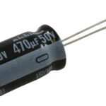 470uF 50V Electrolytic Capacitor