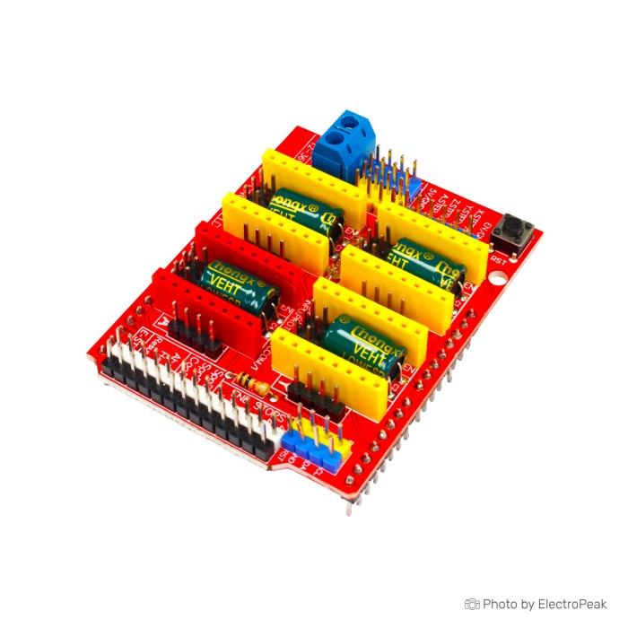 ard-02-050-new-2 CNC shield V3 for Engraving Machine 3D Printer A4988 DRV8825 driver expansion board - Image 1
