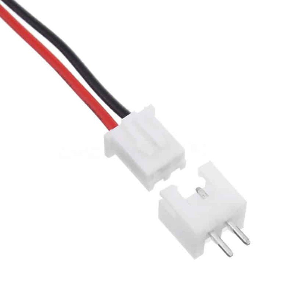 2026/10/JST-HS254-2-Pin-Connector-Set-1024x1024-1.jpg XH2.54MM 2Pin Male +Female JST Connector 20cm - Image 1